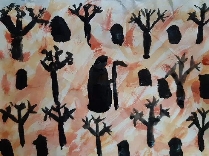 Winter Graveyard