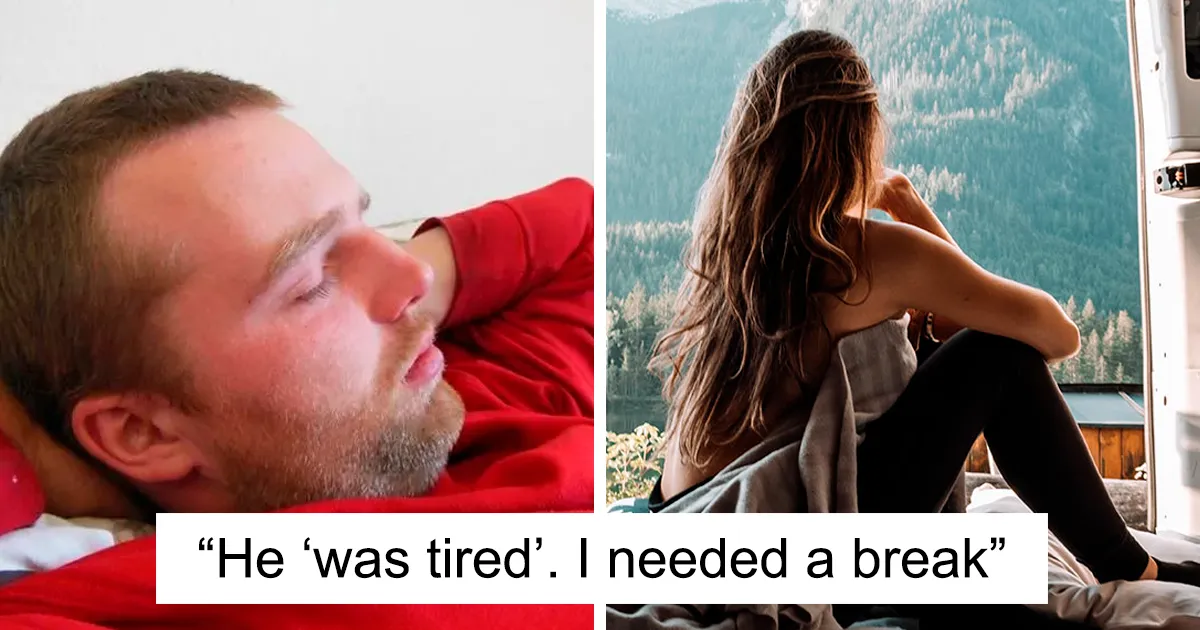 Tired Of Her Husband’s Laziness, Woman Takes A Vacation To Make Him Realize How Much She Does