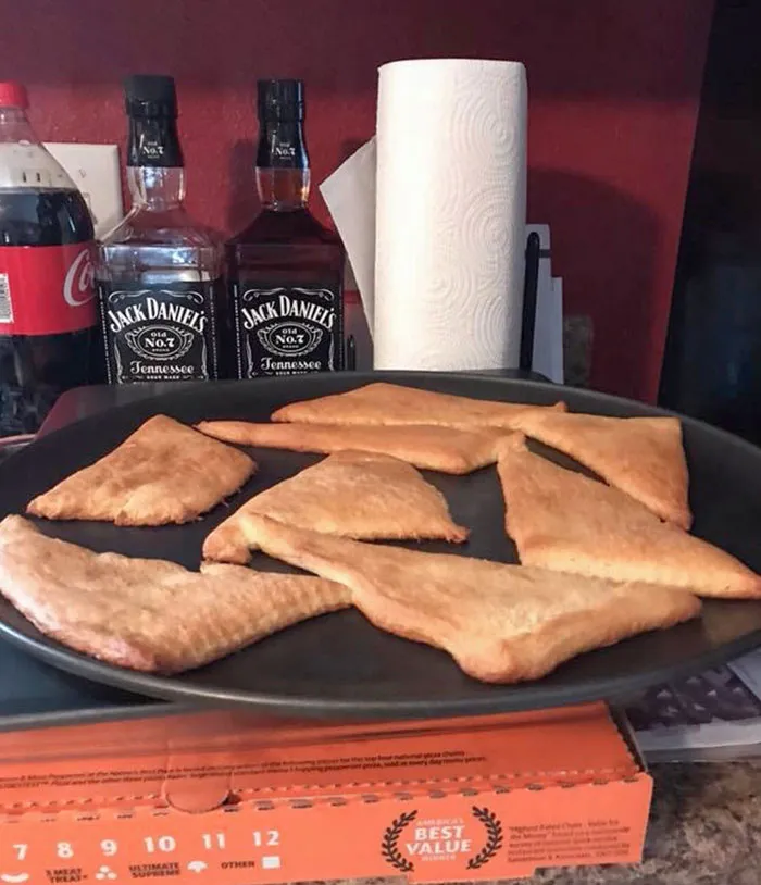 My Friend's Mother Thought That The Croissants Would Just Roll Themselves Up While Cooking