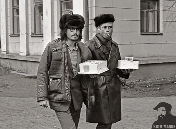 60 Funny Edits This Artist Created By Mixing Russian And Hollywood Pop Culture