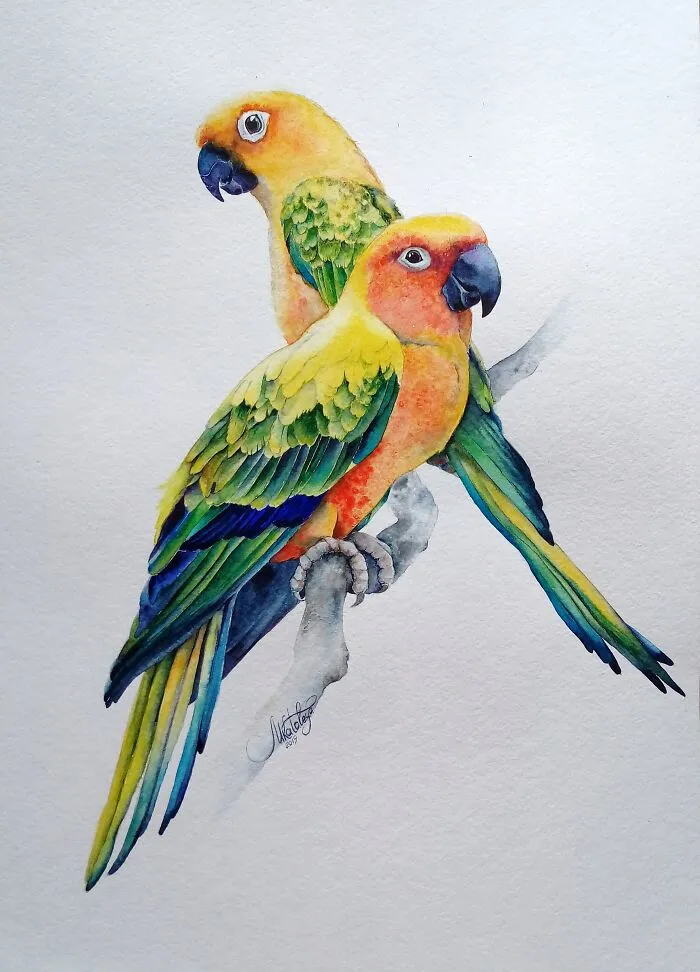 I Am Homeless Because Nature And Travels Inspire Me To Create These Paintings (46 Pics)