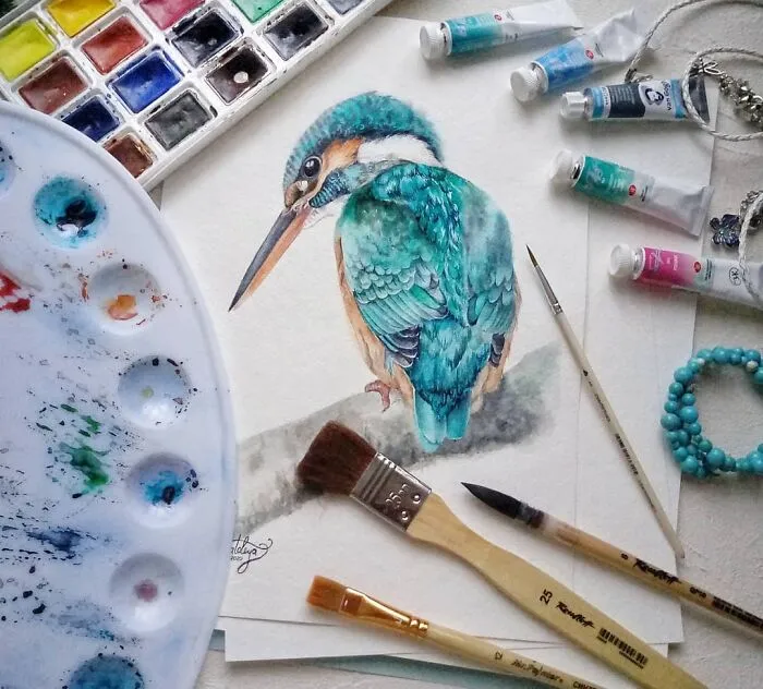 I Am Homeless Because Nature And Travels Inspire Me To Create These Paintings (46 Pics)