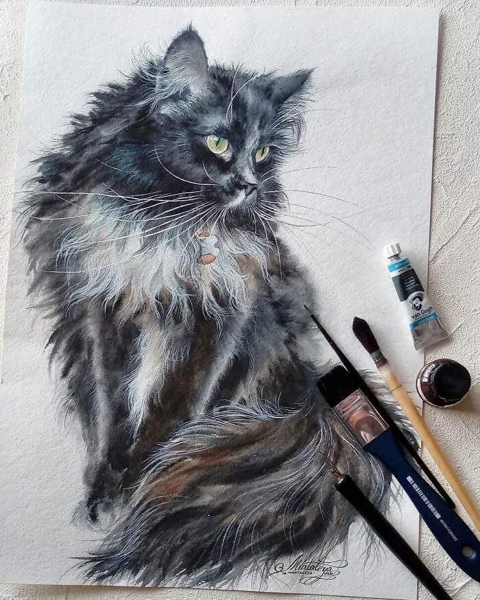 I Am Homeless Because Nature And Travels Inspire Me To Create These Paintings (46 Pics)