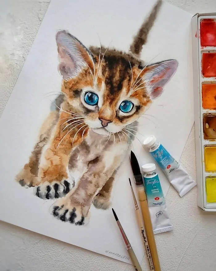 I Am Homeless Because Nature And Travels Inspire Me To Create These Paintings (46 Pics)