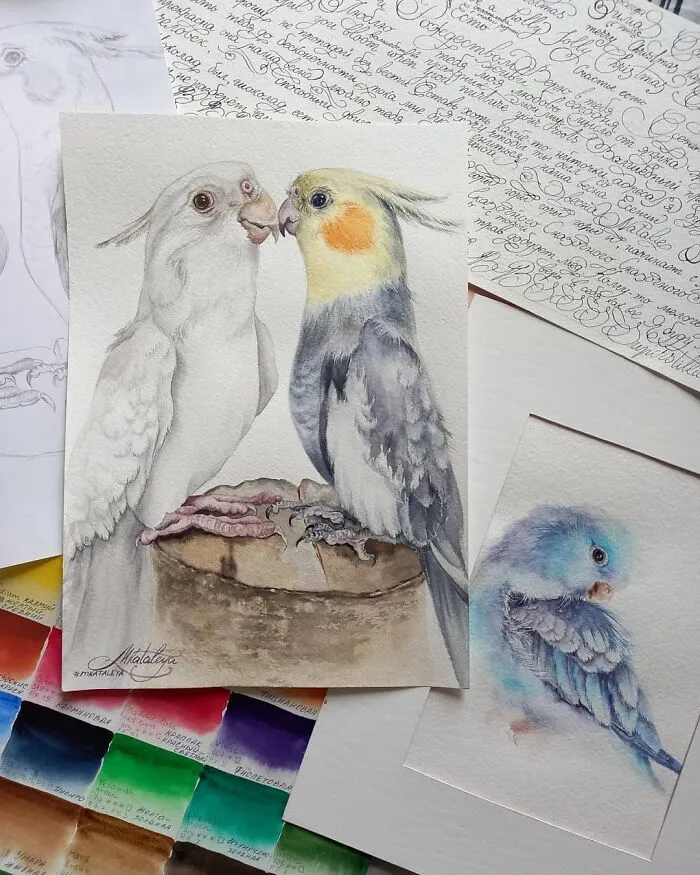 I Am Homeless Because Nature And Travels Inspire Me To Create These Paintings (46 Pics)