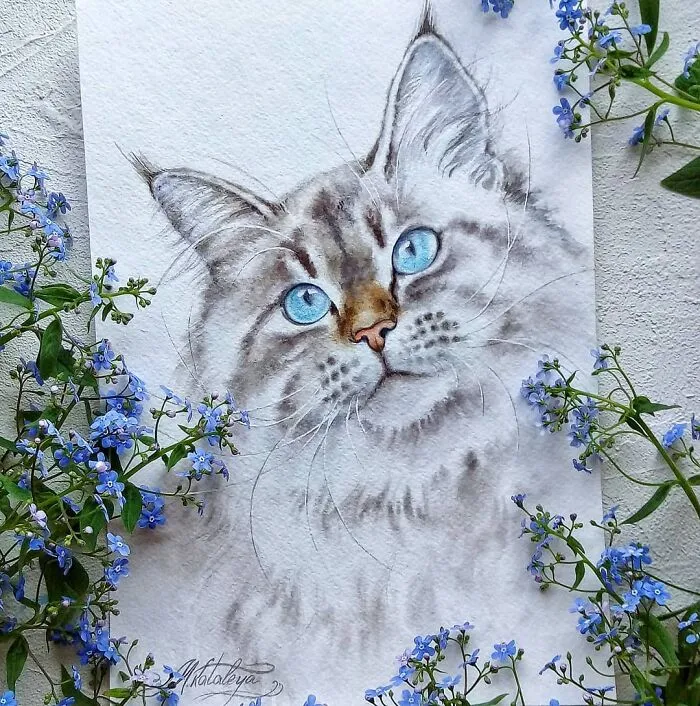 I Am Homeless Because Nature And Travels Inspire Me To Create These Paintings (46 Pics)