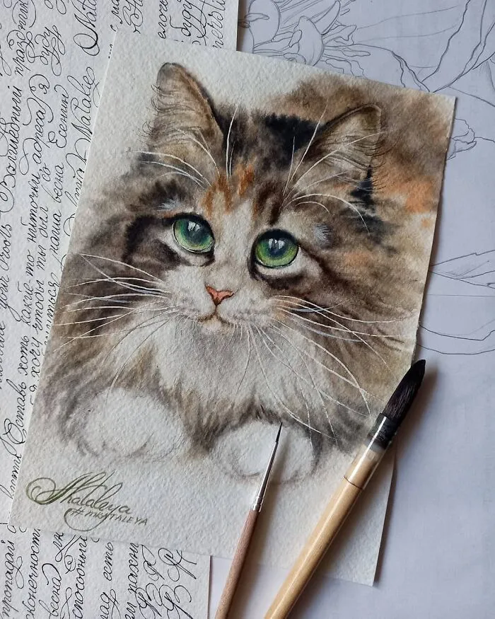 I Am Homeless Because Nature And Travels Inspire Me To Create These Paintings (46 Pics)
