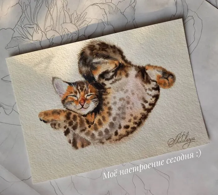I Am Homeless Because Nature And Travels Inspire Me To Create These Paintings (46 Pics)