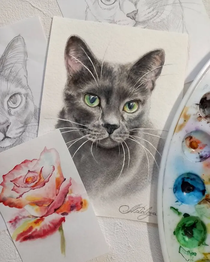 I Am Homeless Because Nature And Travels Inspire Me To Create These Paintings (46 Pics)