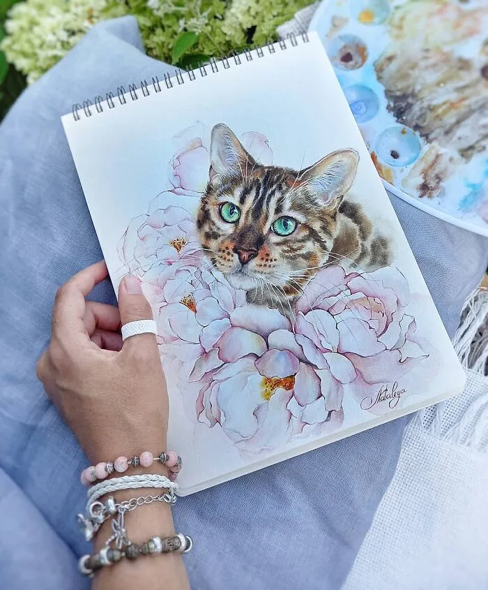 I Am Homeless Because Nature And Travels Inspire Me To Create These Paintings (46 Pics)