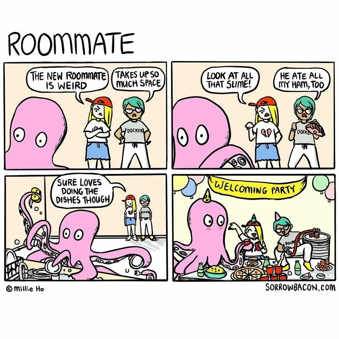 Comics About Life's Random Things With Funny Twists By Sorrowbacon (30 Pics)