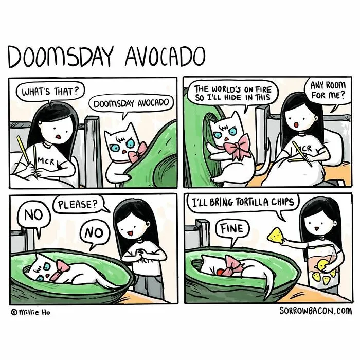 Comics About Life's Random Things With Funny Twists By Sorrowbacon (30 Pics)