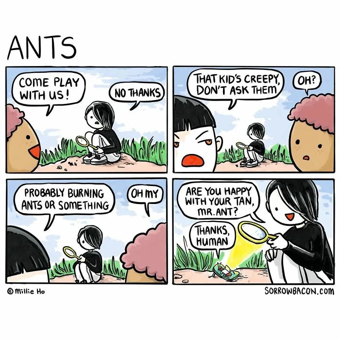 Comics About Life's Random Things With Funny Twists By Sorrowbacon (30 Pics)