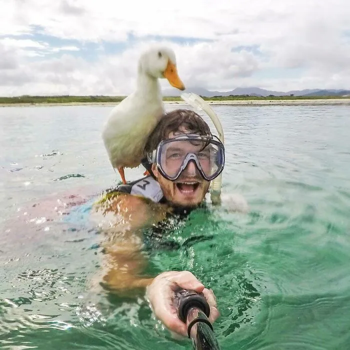 Ducking And Diving. This Girl Coaching Me On Swimming. Such A Magical Moment