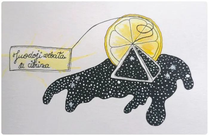 Black Tea With Lemon