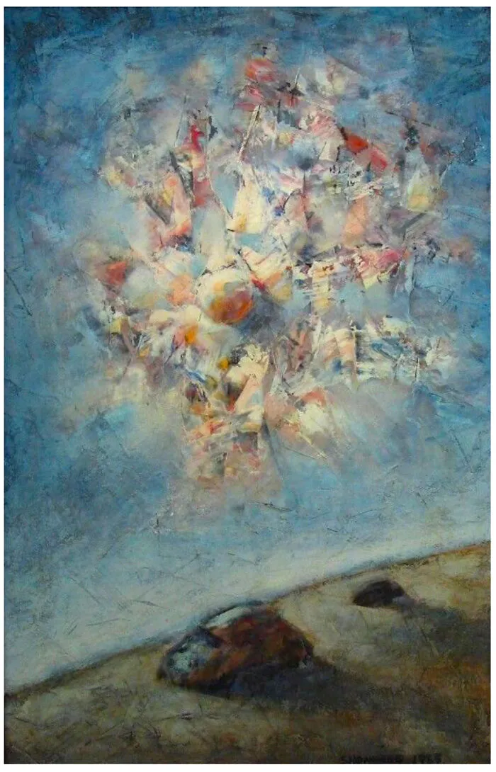 Burt Shonberg Painting Circa 1965