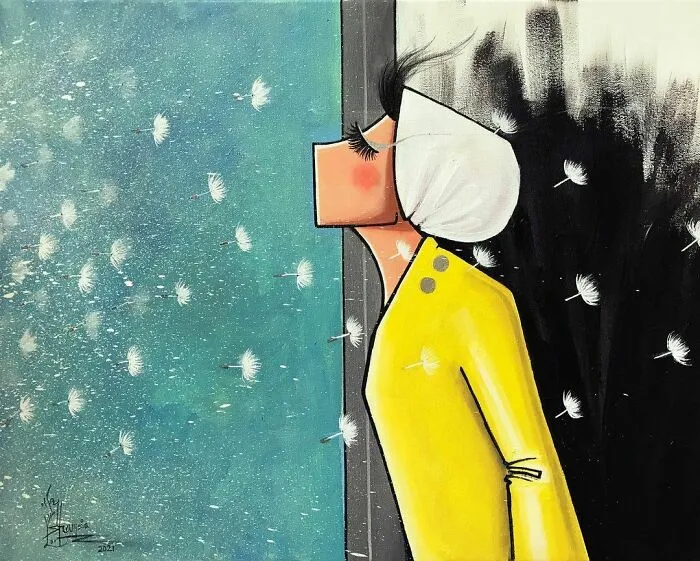 40 Heartbreaking Works By The First Female Afghan Street Artist