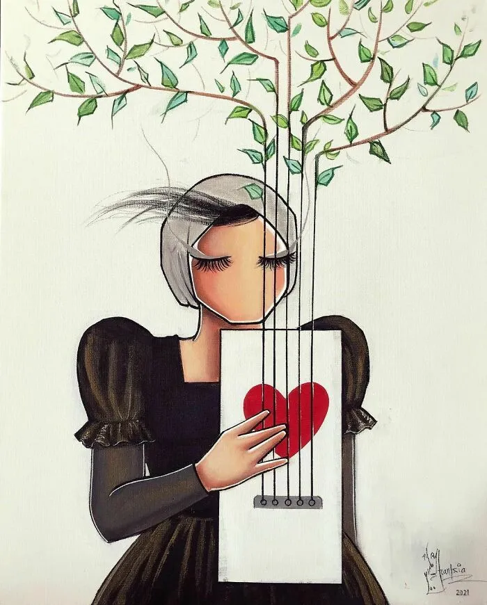 40 Heartbreaking Works By The First Female Afghan Street Artist