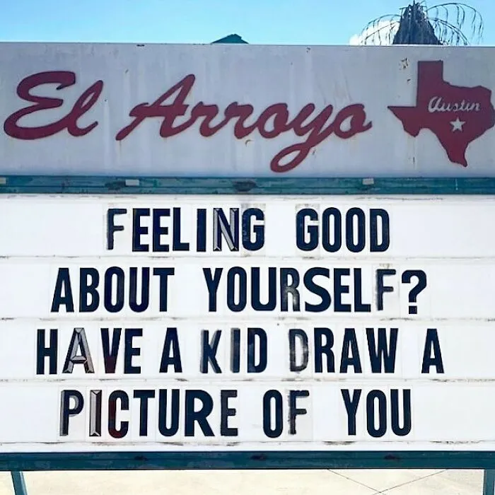 Los carteles de este restaurante son tan divertidos que seguramente vuelvas solo para leerlos (25 fotos nuevas)