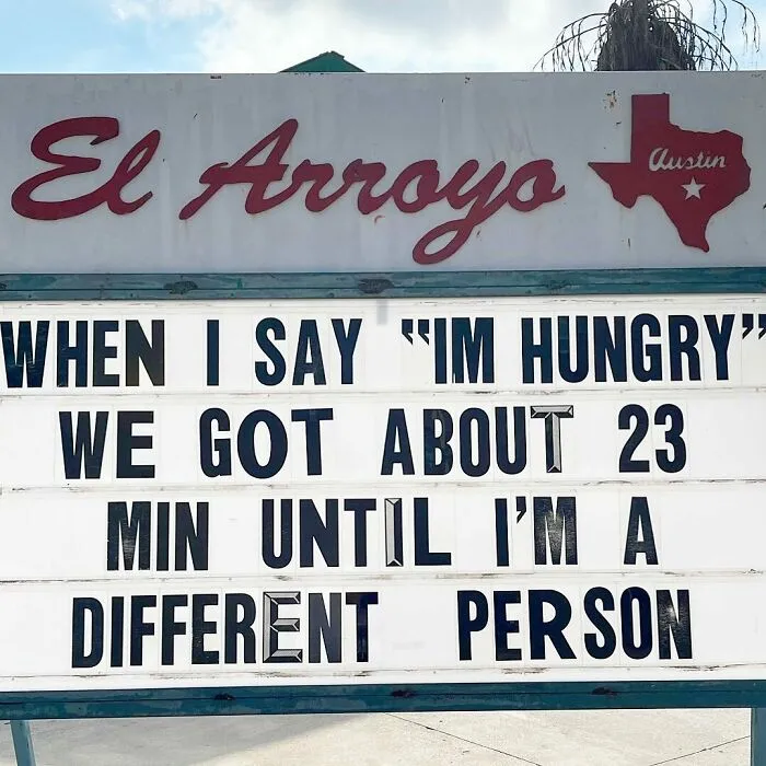 Los carteles de este restaurante son tan divertidos que seguramente vuelvas solo para leerlos (25 fotos nuevas)