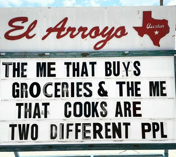 Los carteles de este restaurante son tan divertidos que seguramente vuelvas solo para leerlos (25 fotos nuevas)