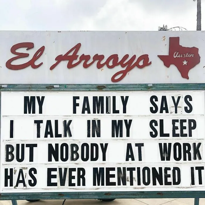 Los carteles de este restaurante son tan divertidos que seguramente vuelvas solo para leerlos (25 fotos nuevas)