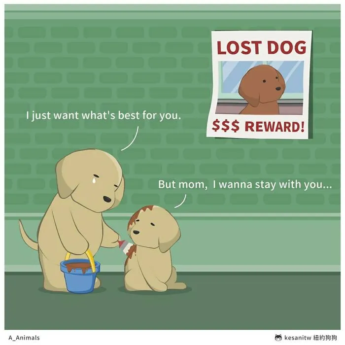 40 Funny And Cute Comics That Show What Animals Would Do If They Were Human By Kesanitw