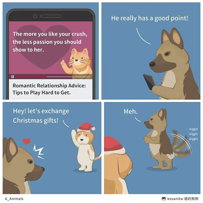 40 Funny And Cute Comics That Show What Animals Would Do If They Were Human By Kesanitw