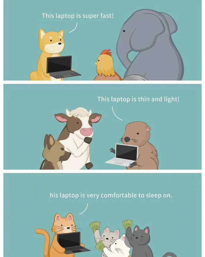 40 Funny And Cute Comics That Show What Animals Would Do If They Were Human By Kesanitw