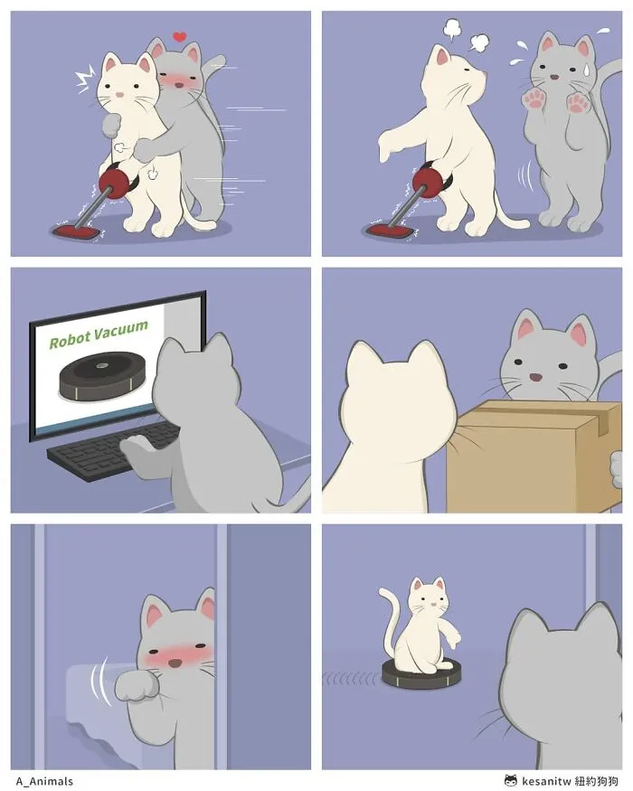 40 Funny And Cute Comics That Show What Animals Would Do If They Were Human By Kesanitw