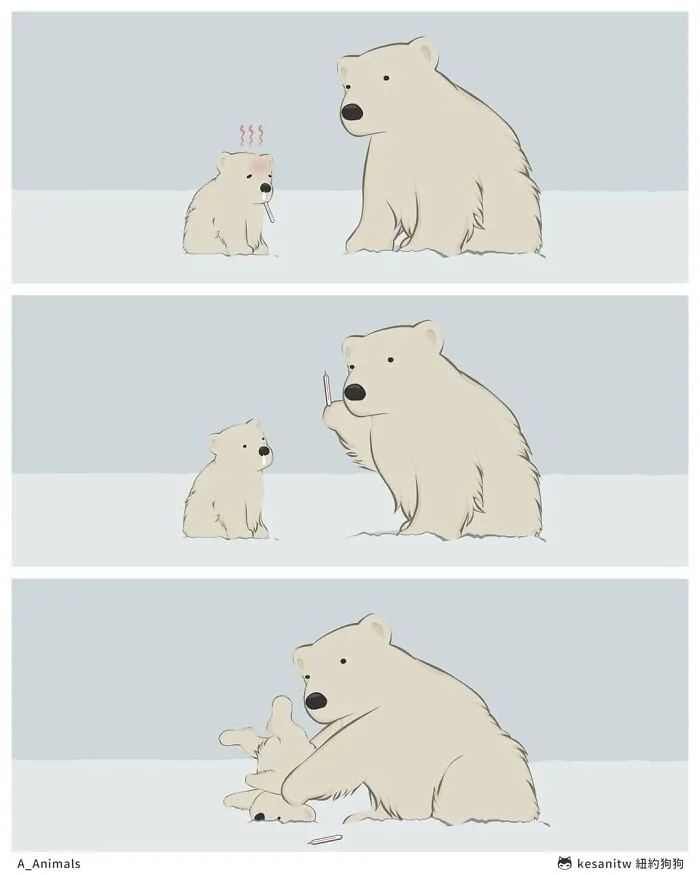 40 Funny And Cute Comics That Show What Animals Would Do If They Were Human By Kesanitw