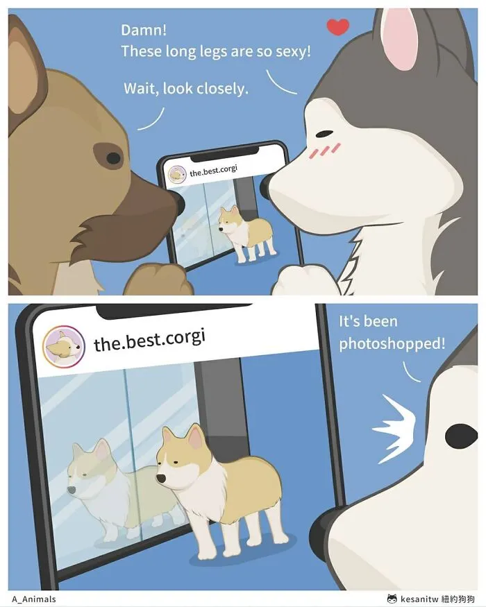 40 Funny And Cute Comics That Show What Animals Would Do If They Were Human By Kesanitw