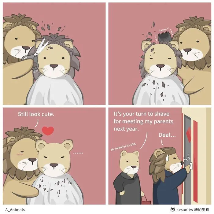 40 Funny And Cute Comics That Show What Animals Would Do If They Were Human By Kesanitw