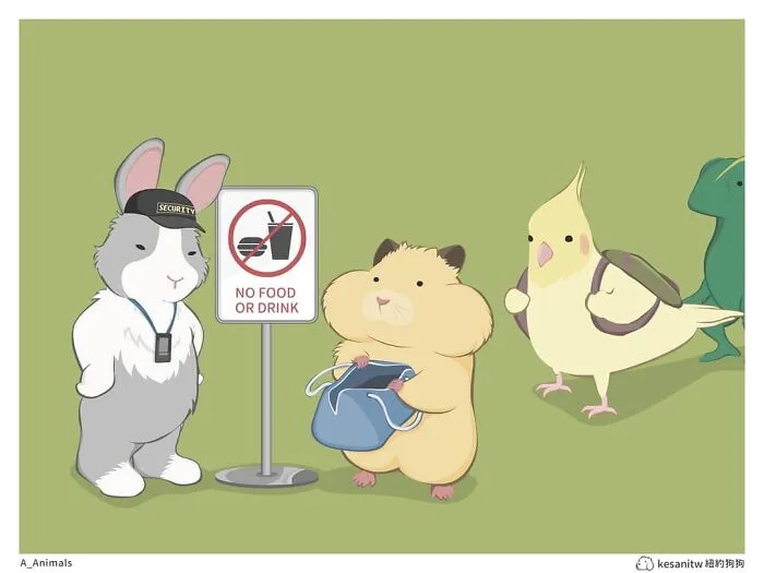 40 Funny And Cute Comics That Show What Animals Would Do If They Were Human By Kesanitw