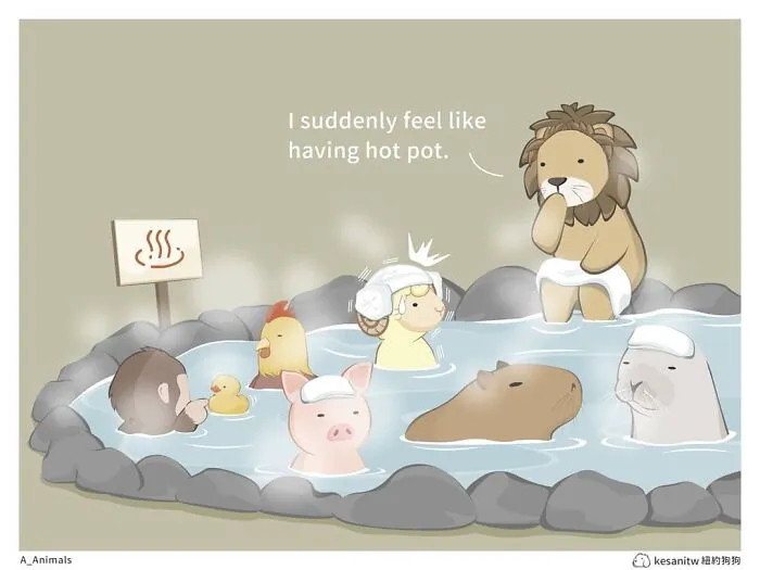 40 Funny And Cute Comics That Show What Animals Would Do If They Were Human By Kesanitw