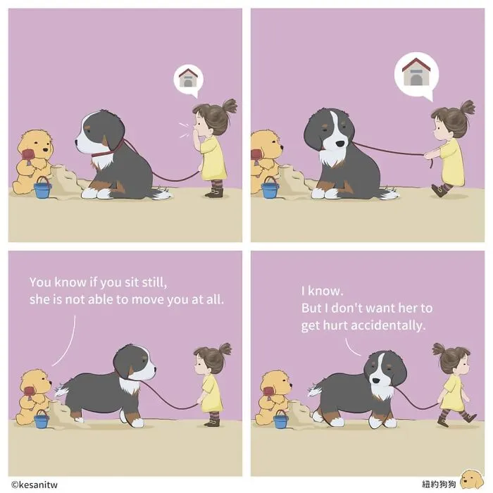 40 Funny And Cute Comics That Show What Animals Would Do If They Were Human By Kesanitw
