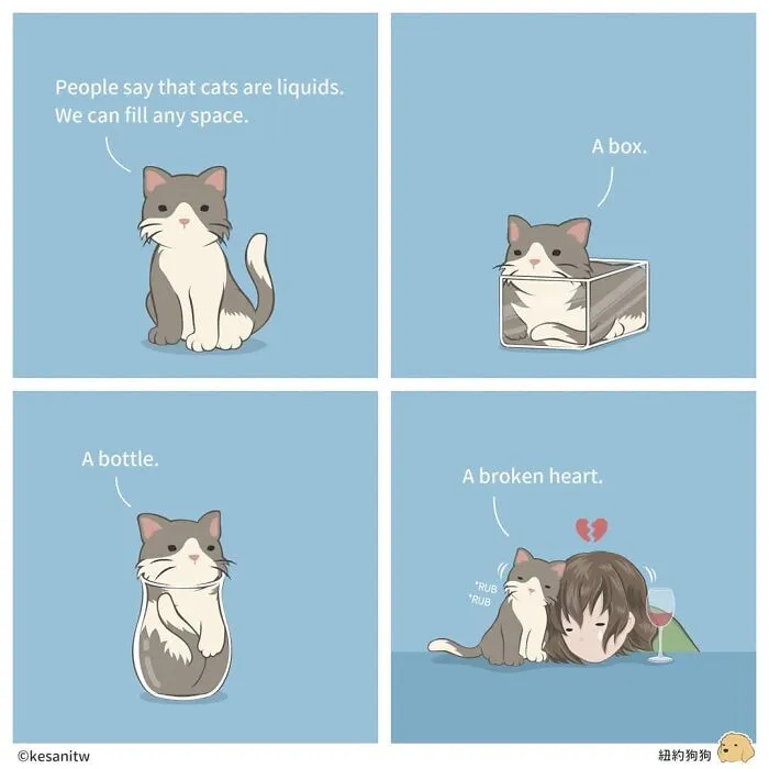 40 Funny And Cute Comics That Show What Animals Would Do If They Were Human By Kesanitw