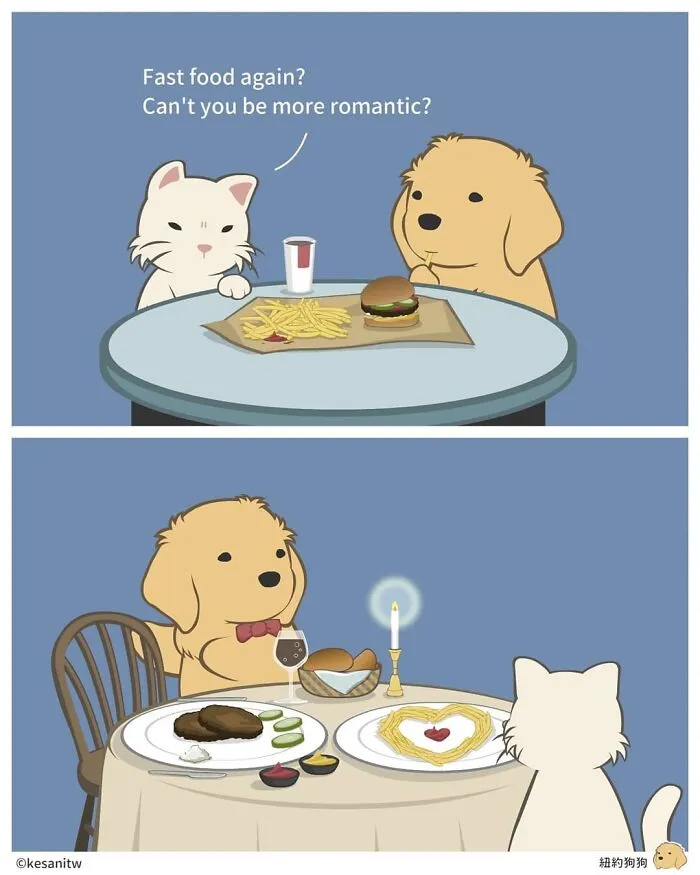 40 Funny And Cute Comics That Show What Animals Would Do If They Were Human By Kesanitw