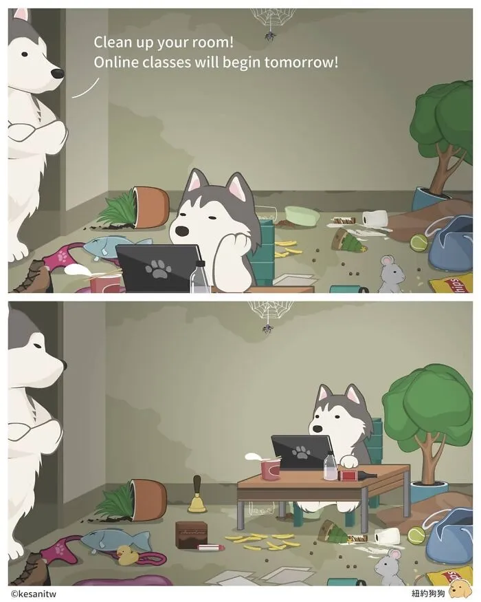 40 Funny And Cute Comics That Show What Animals Would Do If They Were Human By Kesanitw