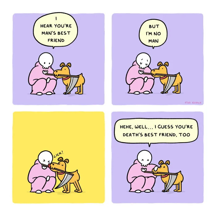 My 30 New Comics About The Brighter Side Of The Grim Reaper