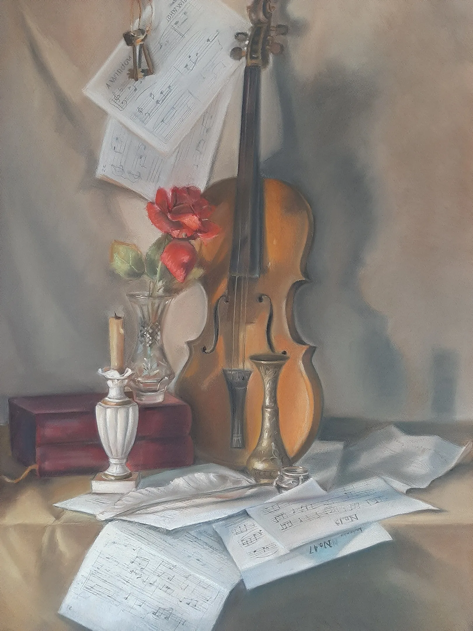 The "Wow!" Effect Or My Graduation Project With Dry Pastels, Which I Spent 3 Months On.