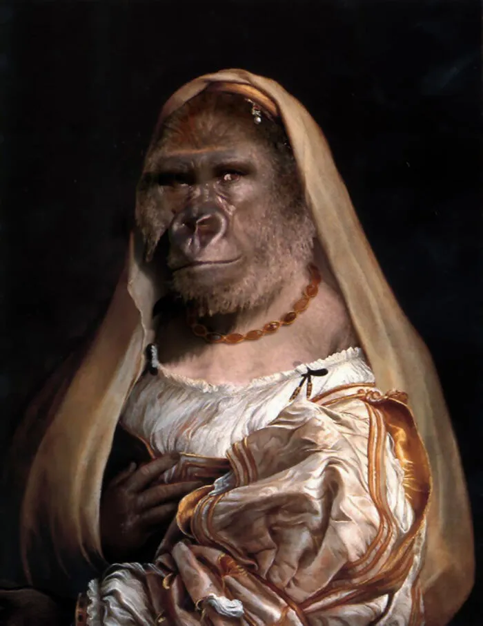Digital Artists Were Challenged To Put Animals Into Famous Paintings, Here Are The 60 Best Ones