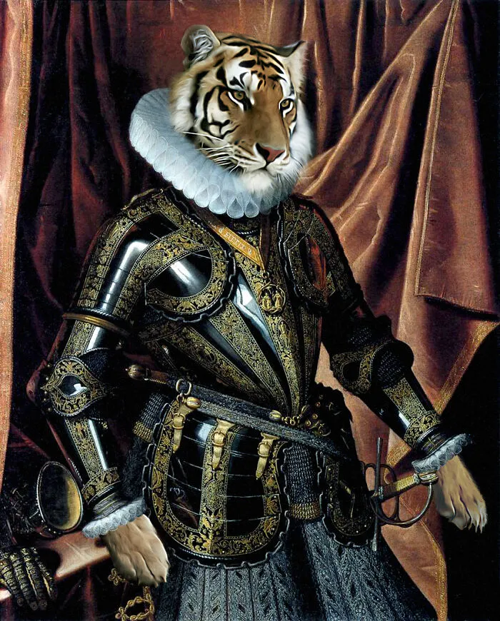 Digital Artists Were Challenged To Put Animals Into Famous Paintings, Here Are The 60 Best Ones