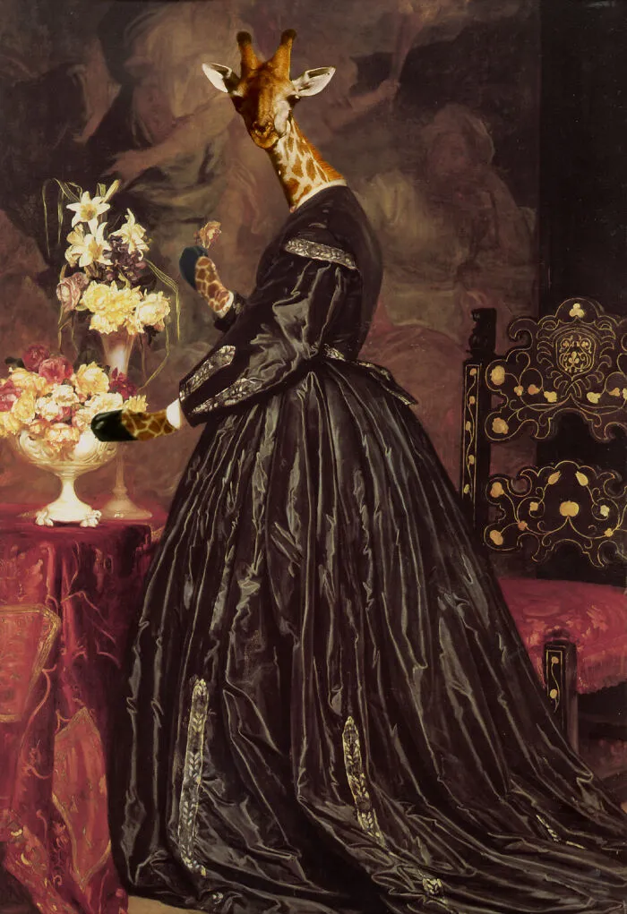 Digital Artists Were Challenged To Put Animals Into Famous Paintings, Here Are The 60 Best Ones