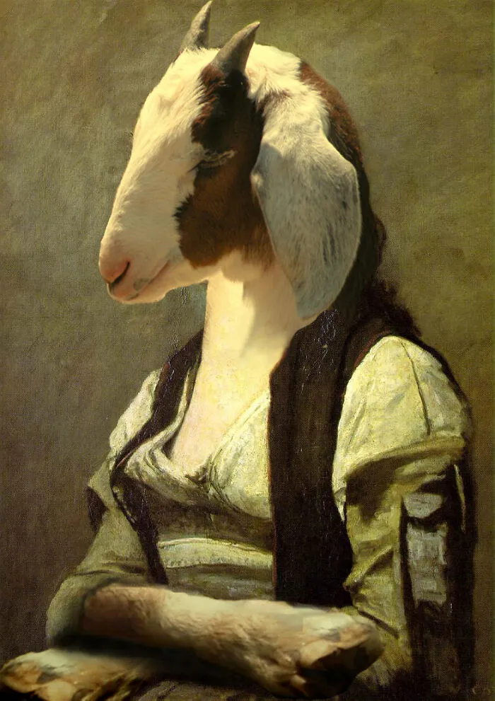 Digital Artists Were Challenged To Put Animals Into Famous Paintings, Here Are The 60 Best Ones