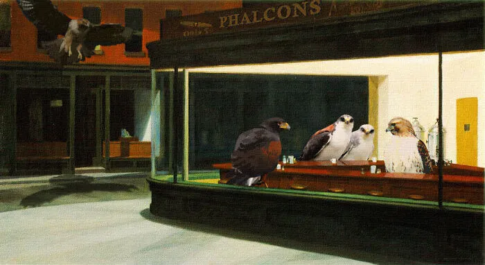 Digital Artists Were Challenged To Put Animals Into Famous Paintings, Here Are The 60 Best Ones