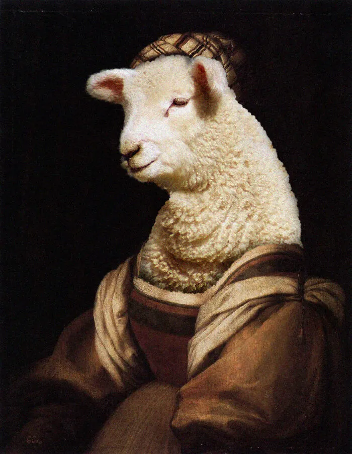 Digital Artists Were Challenged To Put Animals Into Famous Paintings, Here Are The 60 Best Ones