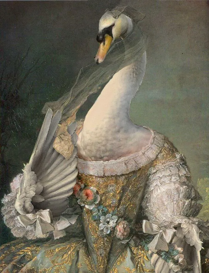 Digital Artists Were Challenged To Put Animals Into Famous Paintings, Here Are The 60 Best Ones
