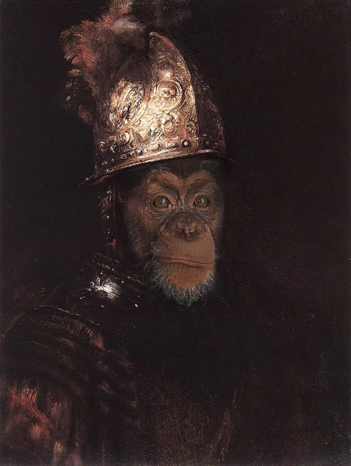 Digital Artists Were Challenged To Put Animals Into Famous Paintings, Here Are The 60 Best Ones