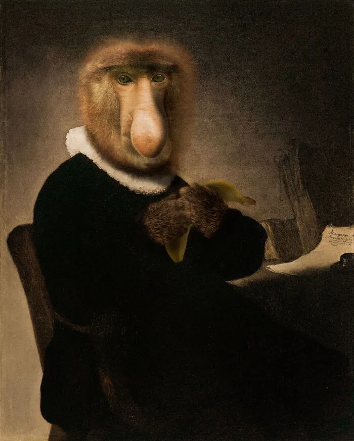 Digital Artists Were Challenged To Put Animals Into Famous Paintings, Here Are The 60 Best Ones